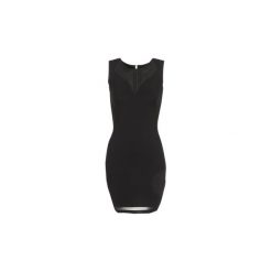 Sukienki krótkie Guess BAYLEE. Czarne sukienki hiszpanki Guess, m, z krótkim rękawem, mini. Za 439,00 zł.