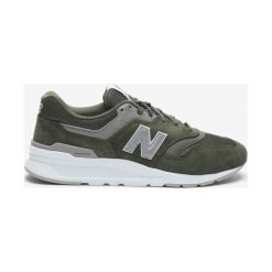 New Balance 997 Tenisówki Zielony. Zielone trampki męskie New Balance, bez wzorów, ze skóry, bez zapięcia. Za 430,95 zł.