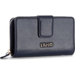 Portfele damskie: Duży Portfel Damski LIU JO – Zip Around C/Flap A N67090 E0064 Dress Blue 94024