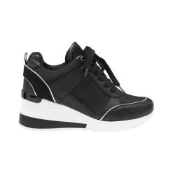 Duffy Sneakersy na koturnie czarny female czarny 39. Czarne koturny damskie Duffy, ze skóry. Za 309,00 zł.