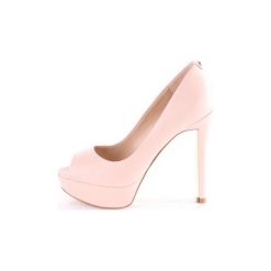 Sandały Guess LEA07. Czarne sandały damskie marki Guess, z materiału. Za 558,27 zł.