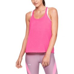 Under Armour Whisperlight Podkoszulek Różowy. Różowe podkoszulki damskie Under Armour, s, bez wzorów, z poliesteru, bez kołnierzyka. Za 137,95 zł.
