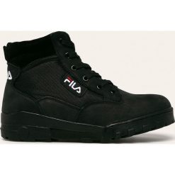 Fila - Buty Grunge II Mid. Brązowe sneakersy męskie Fila, ze skóry, na sznurówki. Za 469,90 zł.