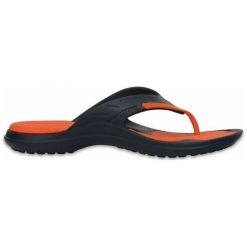 Klapki męskie: Crocs Modi Sport Flip Navy/Tangerine m4/w6 (36-37)