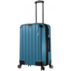 Mia Toro Walizka m1300/3-M, Blue. Niebieskie walizki marki Mia Toro, bez wzorów, sportowe. Za 539,00 zł.