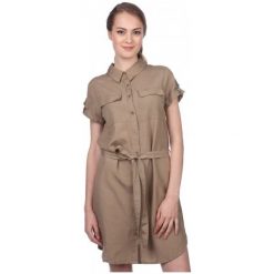 Sukienki: Brave Soul Sukienka Damska Allen S Khaki