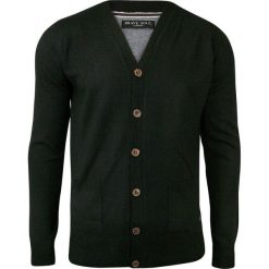 Czarny Elegancki Kardigan Męski -BRAVE SOUL- Sweter Rozpinany na Guziki, z Dwoma Kieszonkami SWBRSAW18GHAZAIblack. Czarne swetry męskie Brave Soul, m, bez wzorów, eleganckie. Za 79,00 zł.