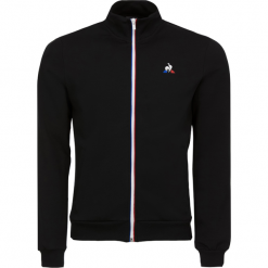 Bluza Le Coq Sportif Essentials Full Zip 1820036. Bluzy męskie le coq sportif, xxl, bez wzorów, z bawełny, retro, z kontrastowym kołnierzykiem, bez rękawów, bez kaptura. W wyprzedaży za 279,99 zł.