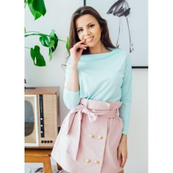 Bluzka Alana mint. Zielone bluzki dziewczęce Fanaberia.com, na wiosnę, bez wzorów, bez kołnierzyka, bez rękawów, bez kaptura. Za 59,00 zł.