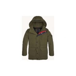 Kurtki krótkie Dziecko Tommy Hilfiger KB0KB04933 LONGER PARKA. Zielone kurtki chłopięce TOMMY HILFIGER, bez wzorów, krótkie, bez kaptura. Za 655,20 zł.