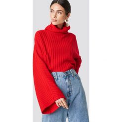 Glamorous Sweter z szerokim rękawem - Red. Czerwone golfy damskie Glamorous. Za 121,95 zł.
