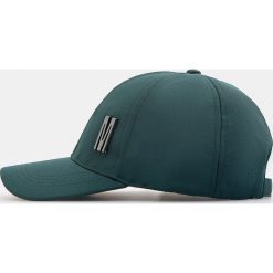 Połyskująca czapka z daszkiem Eco Aware - Khaki. Brązowe czapki damskie Mohito, bez wzorów. Za 39,99 zł.