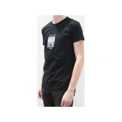 Utopia Haunted Limited. Czarne t-shirty męskie marki Mszz, xl, bez wzorów, z bawełny, bez kołnierzyka. Za 80,00 zł.