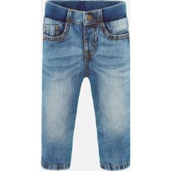 Mayoral - Jeansy dziecięce 68-98 cm. Niebieskie spodnie chłopięce Mayoral, bez wzorów, z elastanu. Za 73,90 zł.