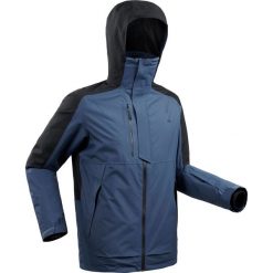 Kurtka narciarska freeride JKT SKI FR100 męska. Niebieskie kurtki męskie WED'ZE, m, bez wzorów, z elastanu, bez kaptura, narciarskie. Za 299,99 zł.