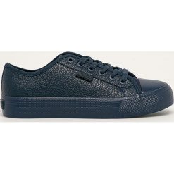Big Star - Tenisówki. Niebieskie trampki i tenisówki damskie BIG STAR, bez wzorów, z gumy, na sznurówki. Za 159,90 zł.