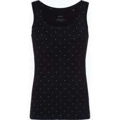 Opus - Top damski – Imi dot, niebieski. Niebieskie topy damskie Opus, bez wzorów, z bawełny, bez kołnierzyka. Za 69,95 zł.