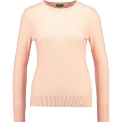 Swetry klasyczne damskie: Benetton CREW NECK Sweter pink