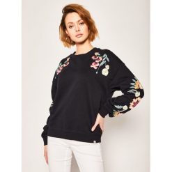 Bluza Desigual Sweat Garret 20SWSK25. Niebieskie bluzy damskie Desigual, xl, bez wzorów, z bawełny, bez rękawów, bez kaptura. W wyprzedaży za 259,00 zł.