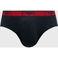 Emporio Armani - Slipy (3-pack). Niebieskie slipy męskie marki Emporio Armani, s, z elastanu. W wyprzedaży za 139,90 zł.