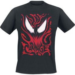 Venom (Marvel) Carnage T-Shirt czarny. Czarne t-shirty męskie z nadrukiem Venom (Marvel), xl, z okrągłym kołnierzem. Za 74,90 zł.