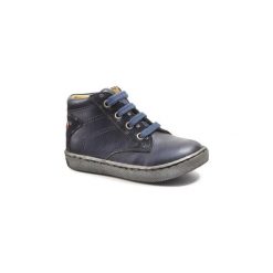 Buty Dziecko GBB RAYA. Niebieskie trampki dziewczęce GBB, bez wzorów, bez zapięcia. Za 247,20 zł.