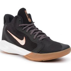 Buty NIKE - Precision III AQ7495 006 Black/Metallic Copper. Czarne buty sportowe męskie Nike, z tworzywa sztucznego, bez zapięcia, do koszykówki. Za 299,00 zł.