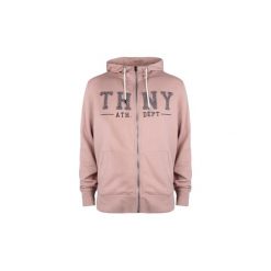 Bluzy Tommy Hilfiger MW0MW04111 / Banker Hoodie. Różowe bluzy męskie TOMMY HILFIGER, xl, bez wzorów, bez kołnierzyka, bez rękawów, bez kaptura. Za 299,00 zł.