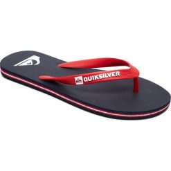Quiksilver Japonki Molokai Blue/Red. Czerwone kapcie męskie Quiksilver, bez wzorów. Za 52,00 zł.