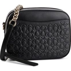 Torebka COACH - Sig Lthr Cam Bag 39184 GDBLK Black. Czarne listonoszki damskie Coach, bez wzorów, ze skóry, wizytowe, bez dodatków. W wyprzedaży za 889,00 zł.