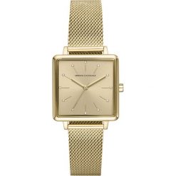 Armani Exchange - Zegarek AX5801. Żółte zegarki damskie Armani Exchange, ze stali. W wyprzedaży za 699,90 zł.