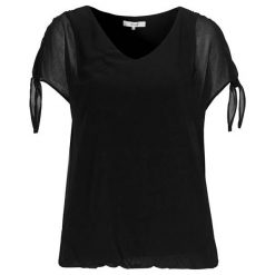 Soyaconcept Bluzka Odina czarny female czarny S (38). Czarne bluzki damskie Soyaconcept, s, bez wzorów, z tkaniny, bez kołnierzyka, bez rękawów. W wyprzedaży za 39,00 zł.