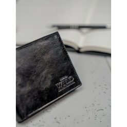 Portfel męski skórzany Always Wild N992-VTK czarny - Czarny. Czarne portfele męskie ALWAYS WILD, bez wzorów. Za 44,99 zł.