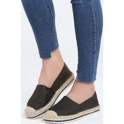 Tomsy damskie: Czarne Espadryle Upside Down