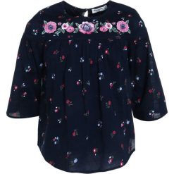 Abercrombie & Fitch SHINE PEASANT Bluzka navy. Niebieskie bluzki dziewczęce marki Abercrombie & Fitch, z bawełny. Za 129,00 zł.