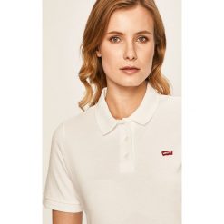 Levi's - T-shirt. Białe t-shirty damskie Levi's®, s, bez wzorów, z bawełny, casualowe, bez kołnierzyka. Za 169,90 zł.