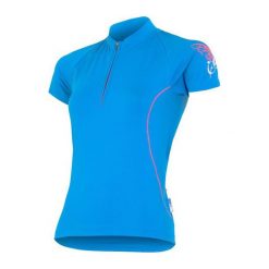 Sensor Koszulka Entry W Blue S. Niebieskie bluzki sportowe damskie Sensor, s, bez wzorów, bez kołnierzyka, z krótkim rękawem, krótkie, bez kaptura, rowerowe. W wyprzedaży za 119,00 zł.
