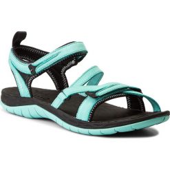 Sandały MERRELL - Siren Strap Q2 J12712 Turquoise. Zielone klapki damskie marki Merrell, bez wzorów, ze skóry, bez obcasa. W wyprzedaży za 179,00 zł.