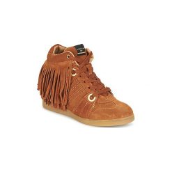 Buty Serafini MANHATTAN. Pomarańczowe trampki i tenisówki damskie Serafini, bez wzorów, bez zapięcia. Za 549,50 zł.