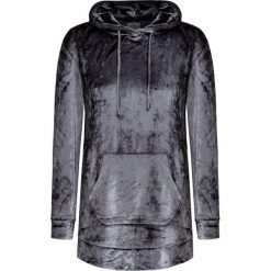 Bluza DEHA EASY. Szare bluzy damskie Deha, bez wzorów, z weluru, bez rękawów, bez kaptura. W wyprzedaży za 132,00 zł.