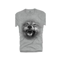 T-shirt UNDERWORLD Ring spun cotton Wilk. Szare t-shirty męskie z nadrukiem marki Underworld, m, z bawełny. Za 59,99 zł.