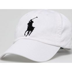 Polo Ralph Lauren - Czapka. Białe czapki męskie Polo Ralph Lauren, bez wzorów, z bawełny. Za 219,90 zł.