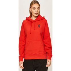 Levi's - Bluza x Super Mario. Czerwone bluzy damskie Levi's®, s, z nadrukiem, z dzianiny, bez rękawów, z kapturem. W wyprzedaży za 259,90 zł.