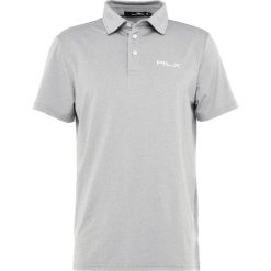 Polo Ralph Lauren Golf Koszulka polo steel heather. Szare koszulki męskie marki Polo Ralph Lauren Golf, s, bez wzorów, z elastanu, sportowe, z golfem, bez rękawów. Za 419,00 zł.