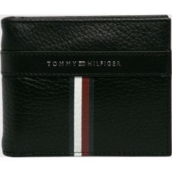 Tommy Hilfiger - Portfel skórzany. Czarne portfele męskie TOMMY HILFIGER, bez wzorów, ze skóry. Za 219,90 zł.