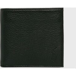 Polo Ralph Lauren - Portfel skórzany. Czarne portfele męskie marki Polo Ralph Lauren, ze skóry. Za 339,90 zł.