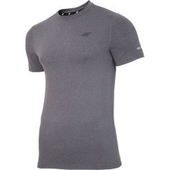 4F Men's T-shirt H4Z17-TSMF001DARKGREY. Szare t-shirty męskie 4f, s, bez wzorów, z elastanu, bez kołnierzyka. W wyprzedaży za 59,99 zł.
