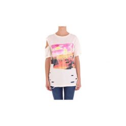 T-shirty z krótkim rękawem Diesel 00SBNF0SAPC. Brązowe t-shirty damskie Diesel, s, bez wzorów, bez kołnierzyka. Za 241,58 zł.