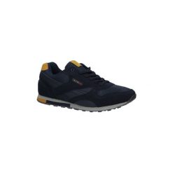 Buty Casu Granatowe buty sportowe sznurowane 9ACH-17309. Czarne trampki męskie Casu, bez wzorów, sportowe, na sznurówki. Za 69,99 zł.