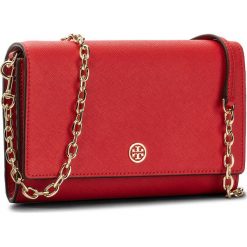 Torebki klasyczne damskie: Torebka TORY BURCH – Robinson Chain Wallet 45257 Poppy Orange/Cardamom 640